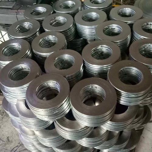 廠家批發法蘭金屬纏繞墊 304 201內外環石墨墊機械管道閥門密封件